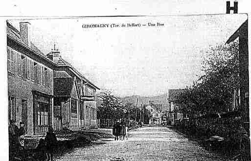 Ville de GIROMAGNY Carte postale ancienne